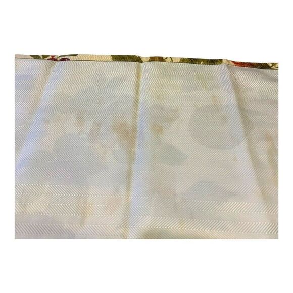 Fruit Print Cloth Napkins Set Of 4 18" Grapes Pears Pomegranate Traditional Fall - Picture 5 of 7